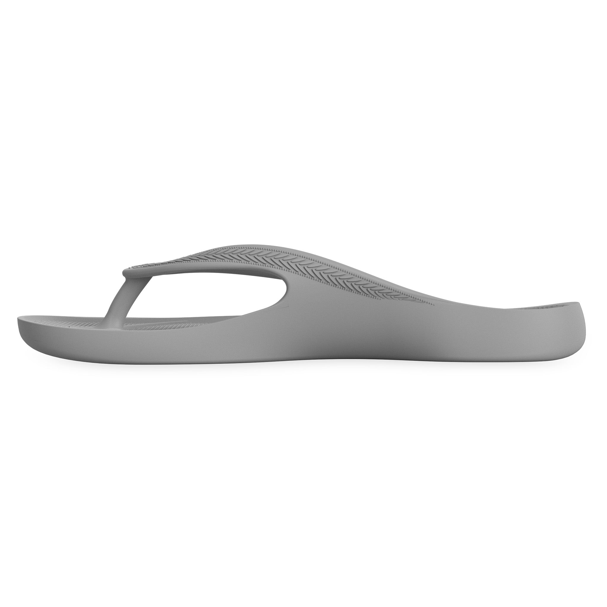 Grey - Lightfeet Arch Support Thongs