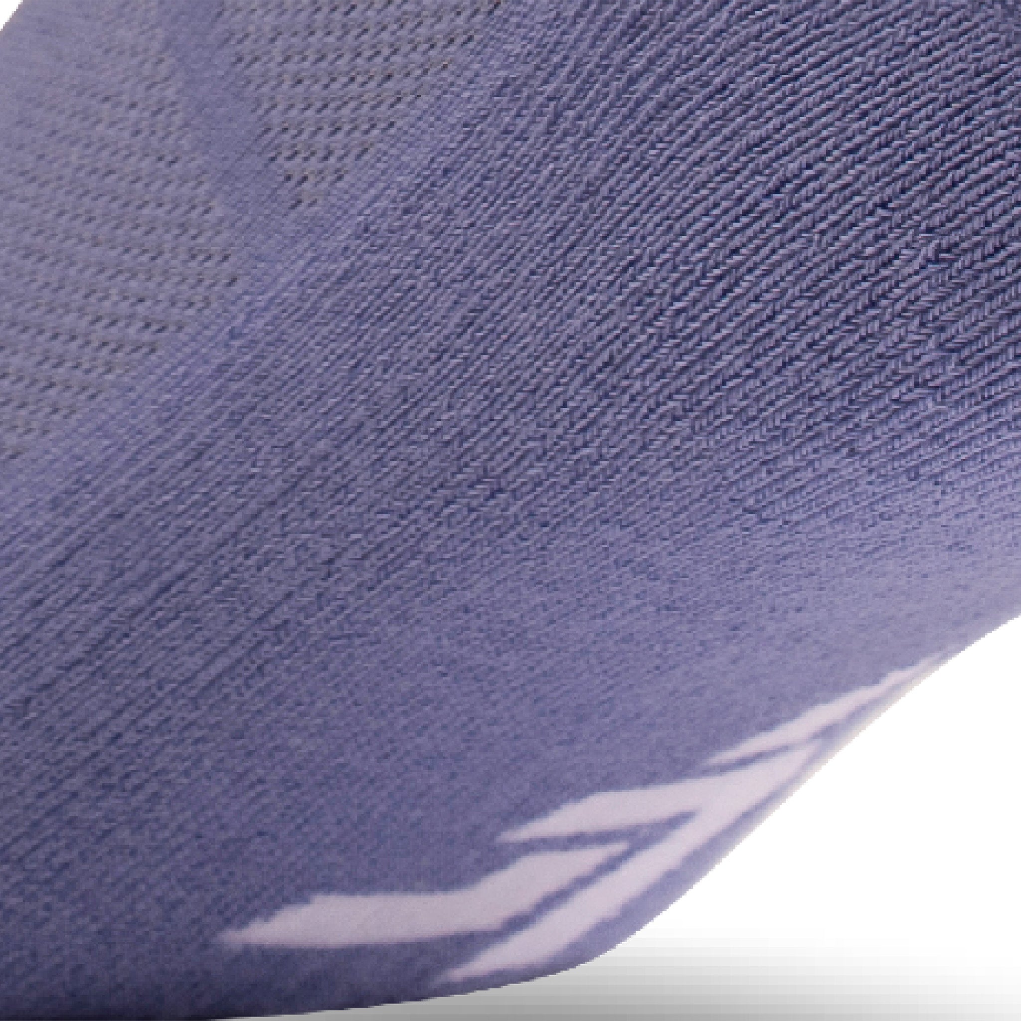 Close up view of cushion padding of Lightfeet Comfort Purple Ankle Socks