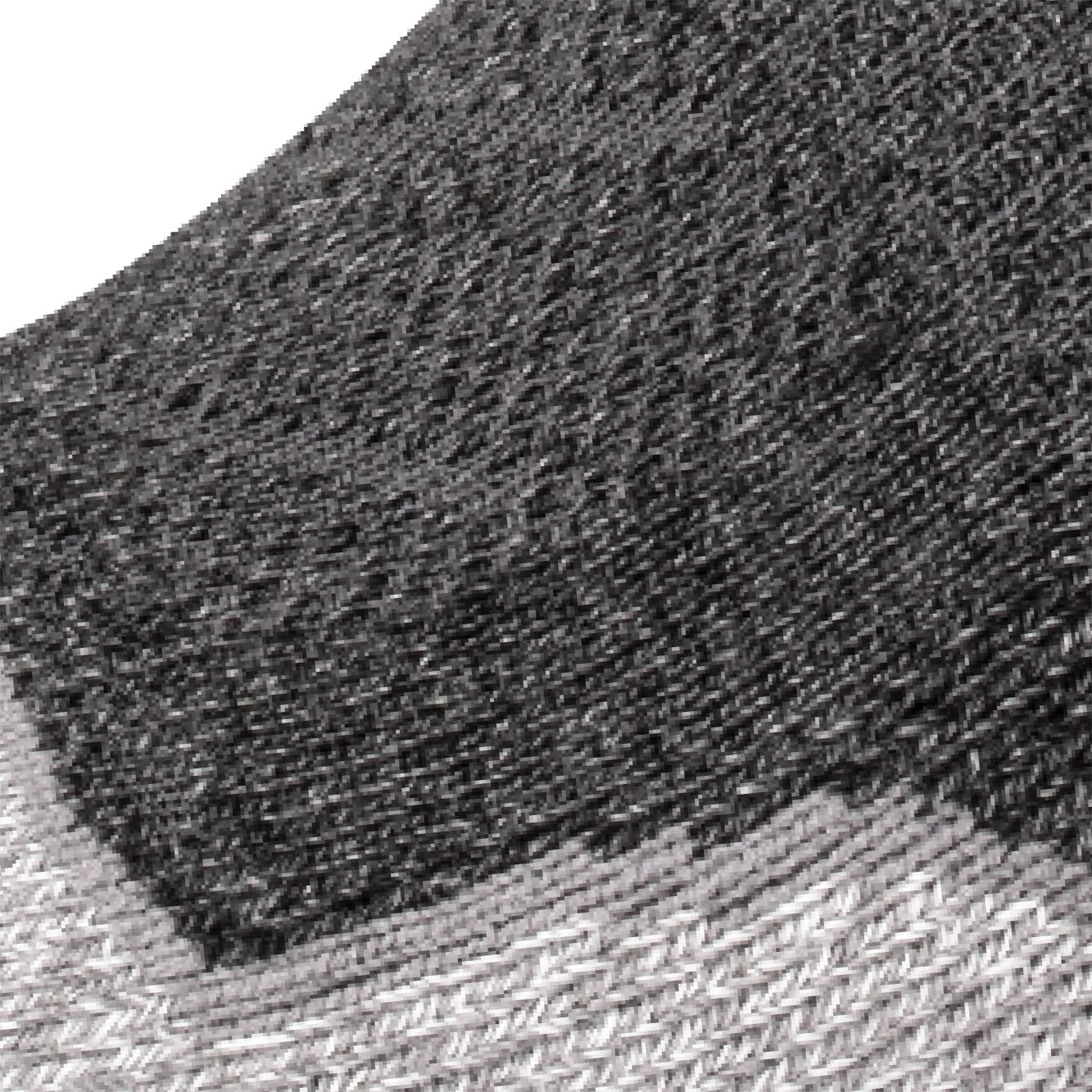 Close up view of mesh on Lightfeet Trail Dark Grey Mini Crew Performance Running Sock
