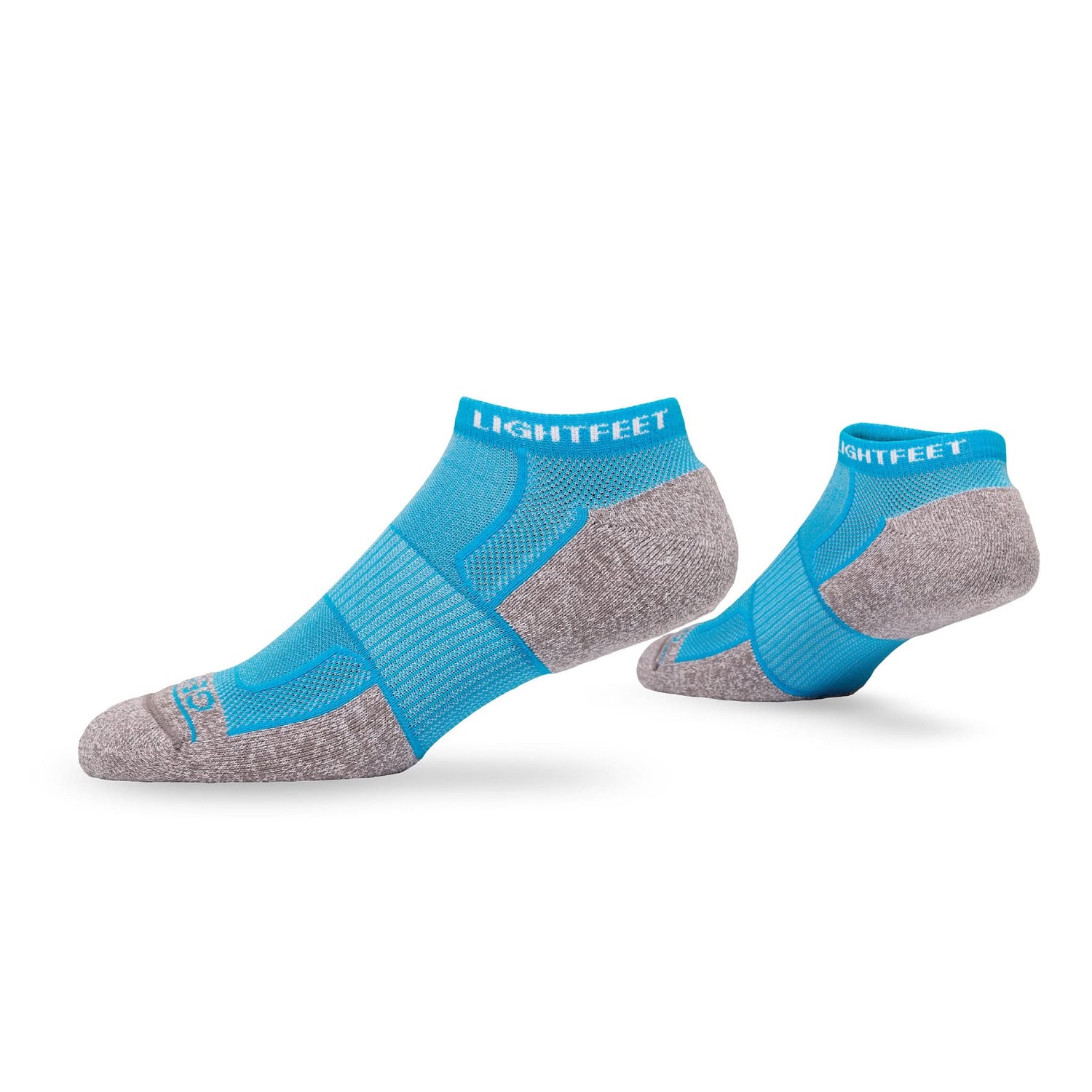 Pair of Lightfeet Genesis Kids Ankle Aqua Performance Sock