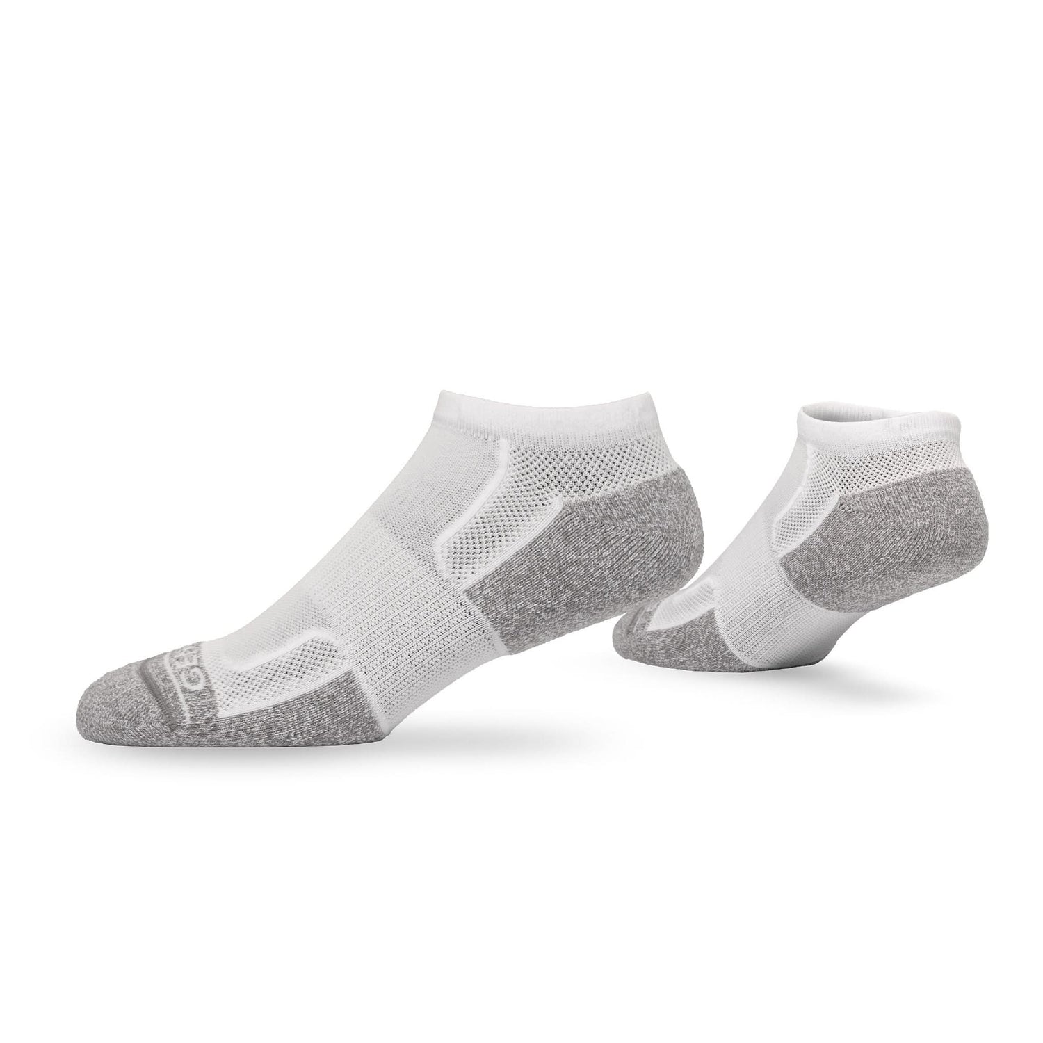 Pair of Lightfeet Genesis Kids Ankle White Performance Sock