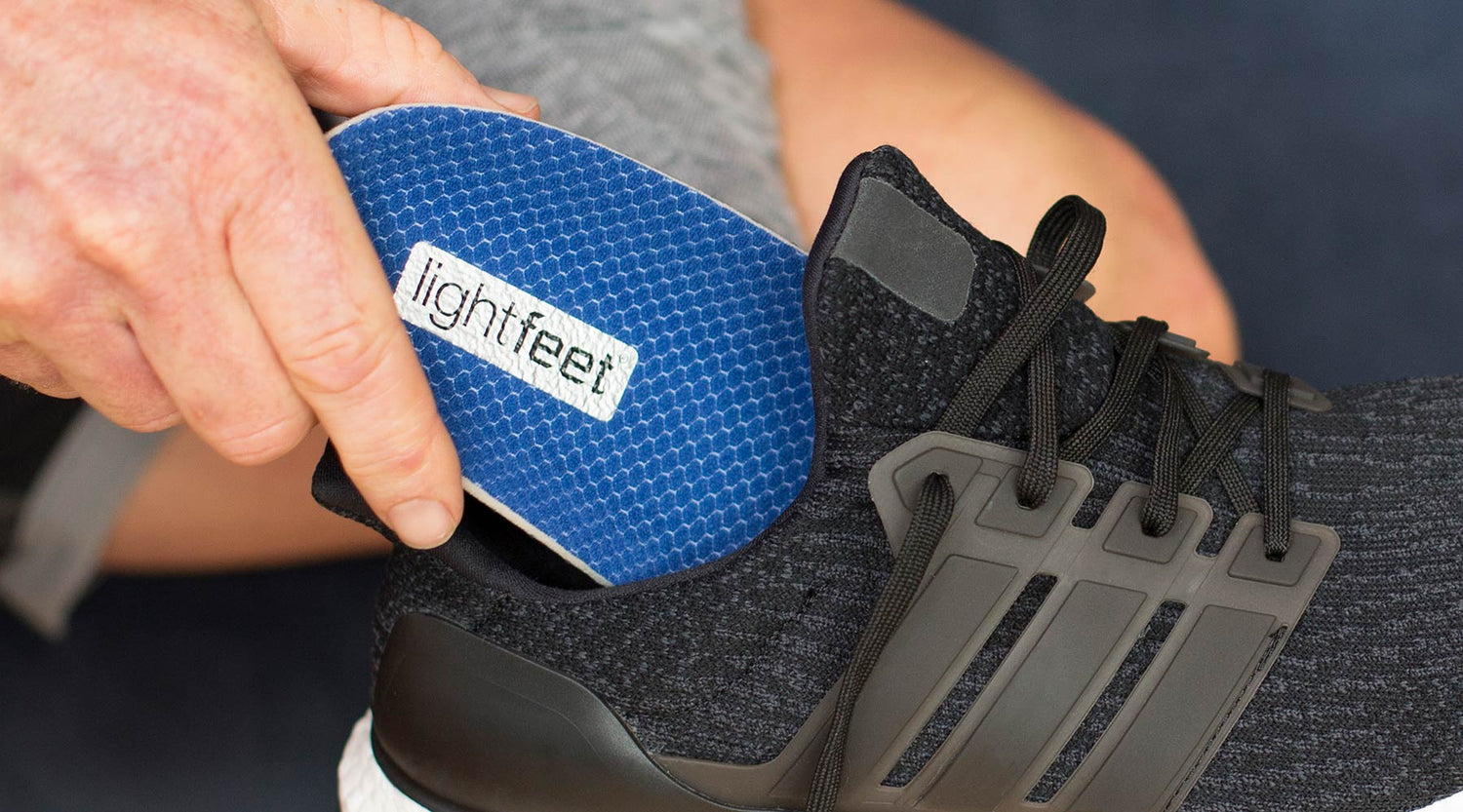 Lightfeet Insoles in sports shoe