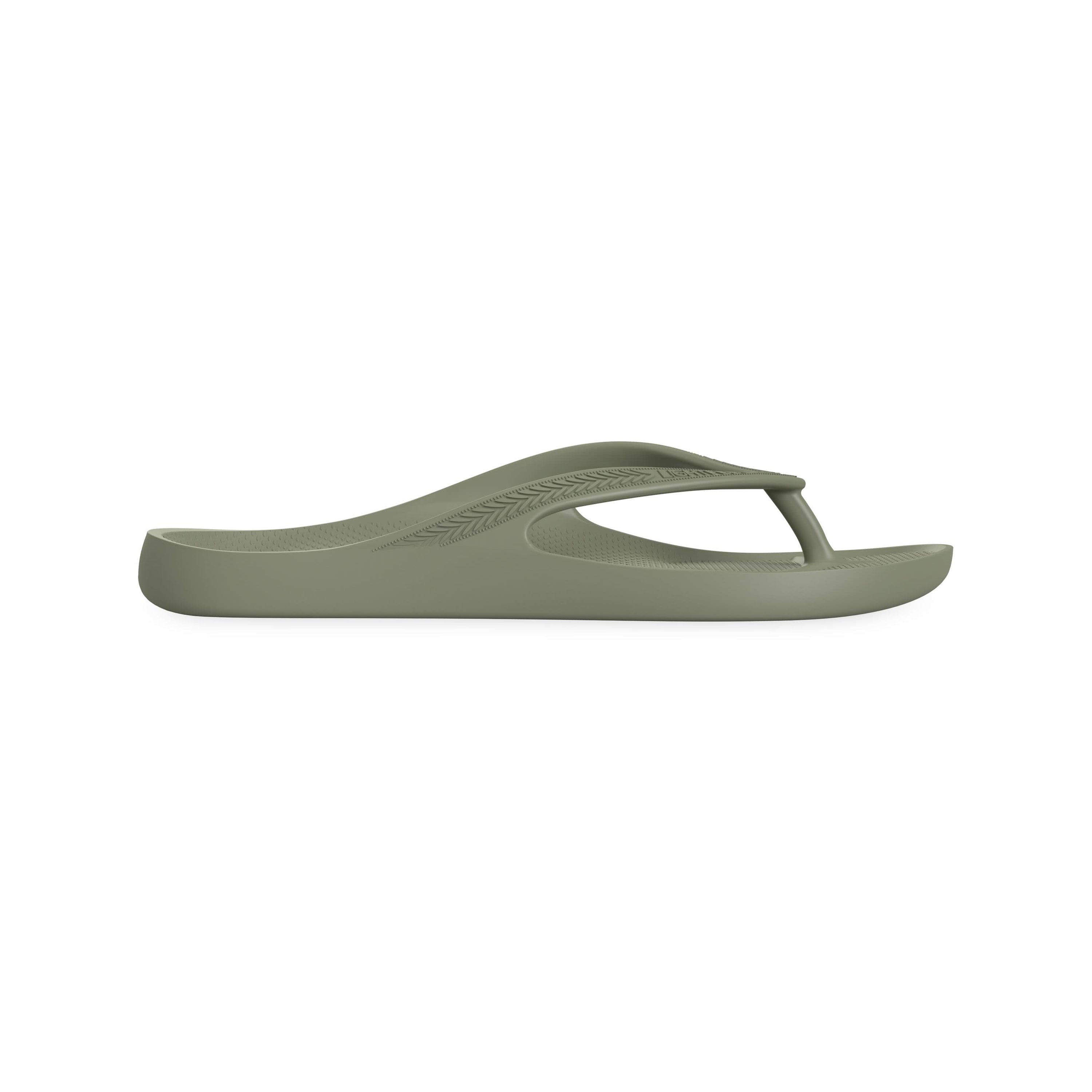 Kids - Khaki - Lightfeet Arch Support Thongs