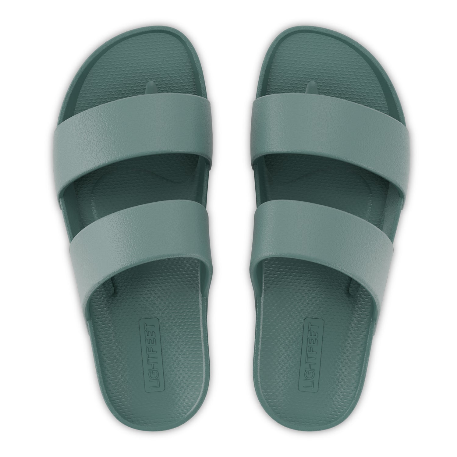 Forest Green - Double Strap Slides