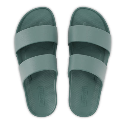 Forest Green - Double Strap Slides