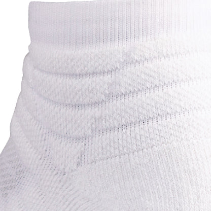 Close up view of padding on Lightfeet Netball White Mini Crew Sock 