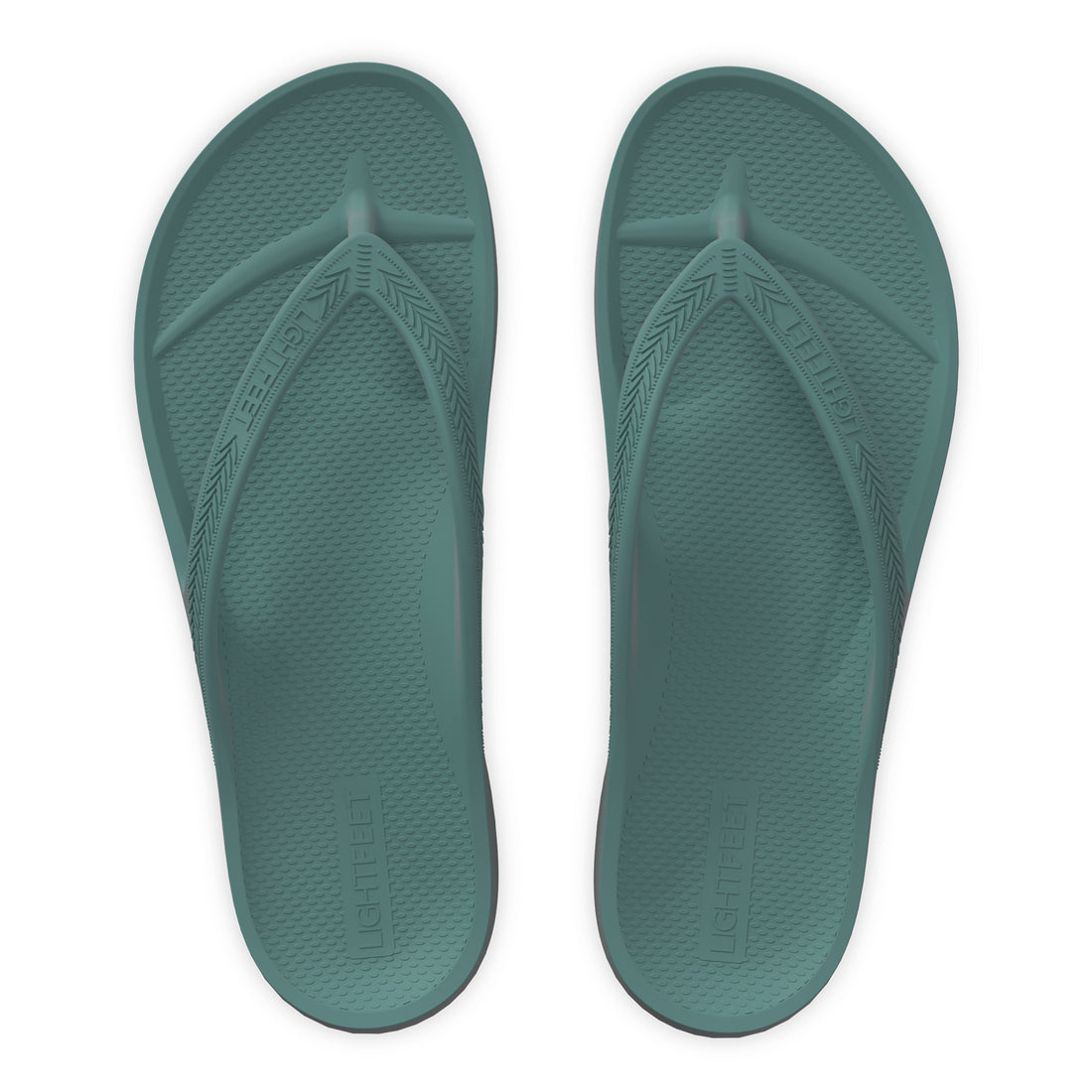 Forest Green - Arch Support Thongs