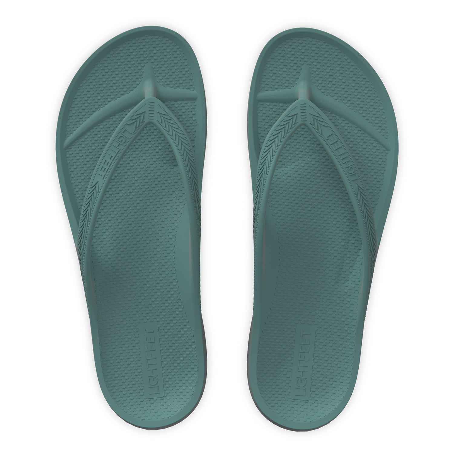 Forest Green - Arch Support Thongs