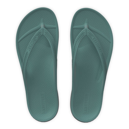 Forest Green - Arch Support Thongs