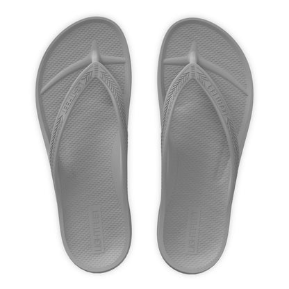 Grey - Arch Support Thongs