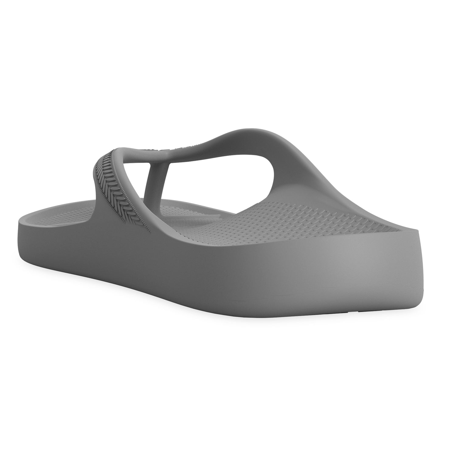 Grey - Arch Support Thongs