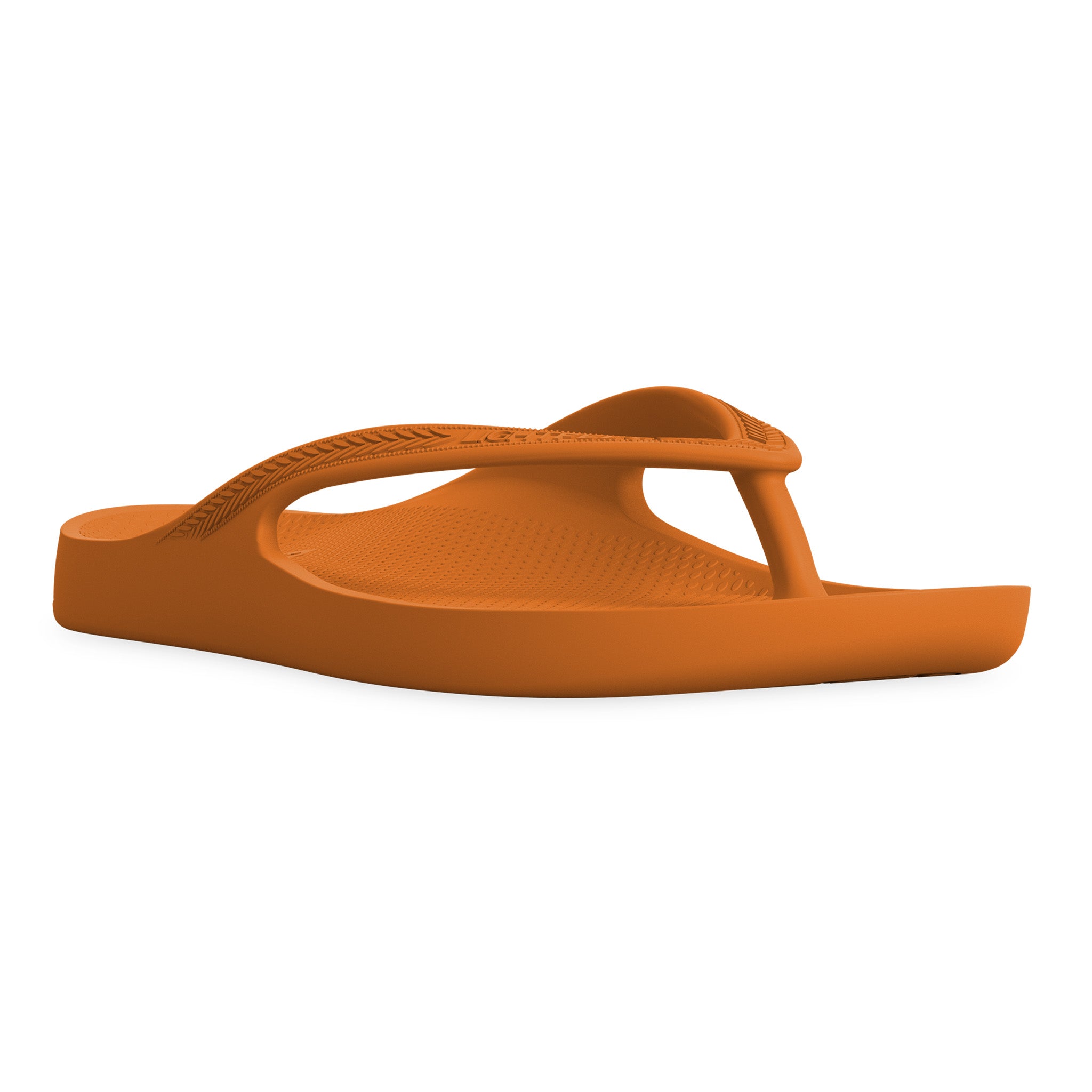Orange - Lightfeet Arch Support Thongs