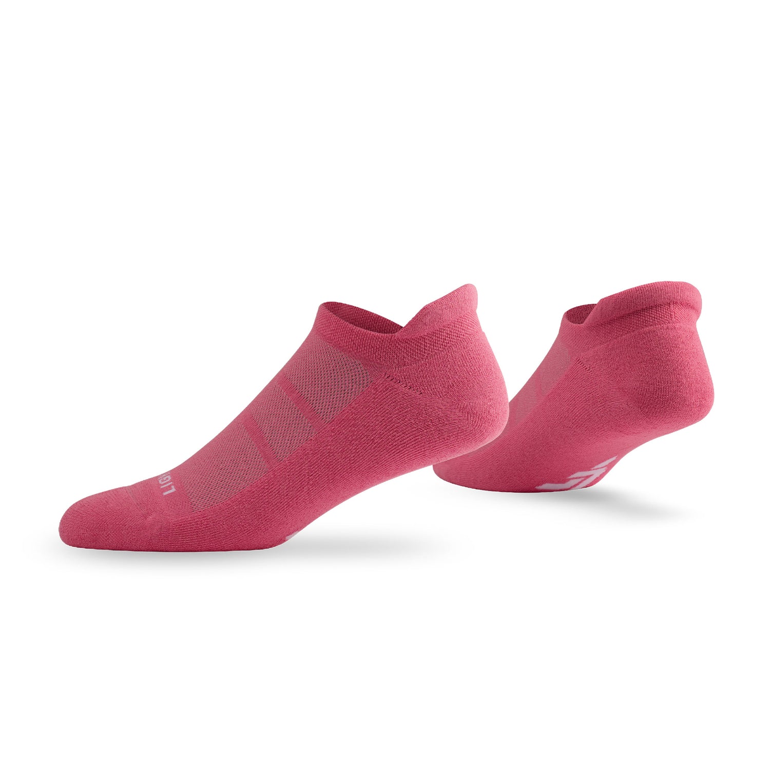 Pair of Lightfeet Comfort Pink Ankle Socks 