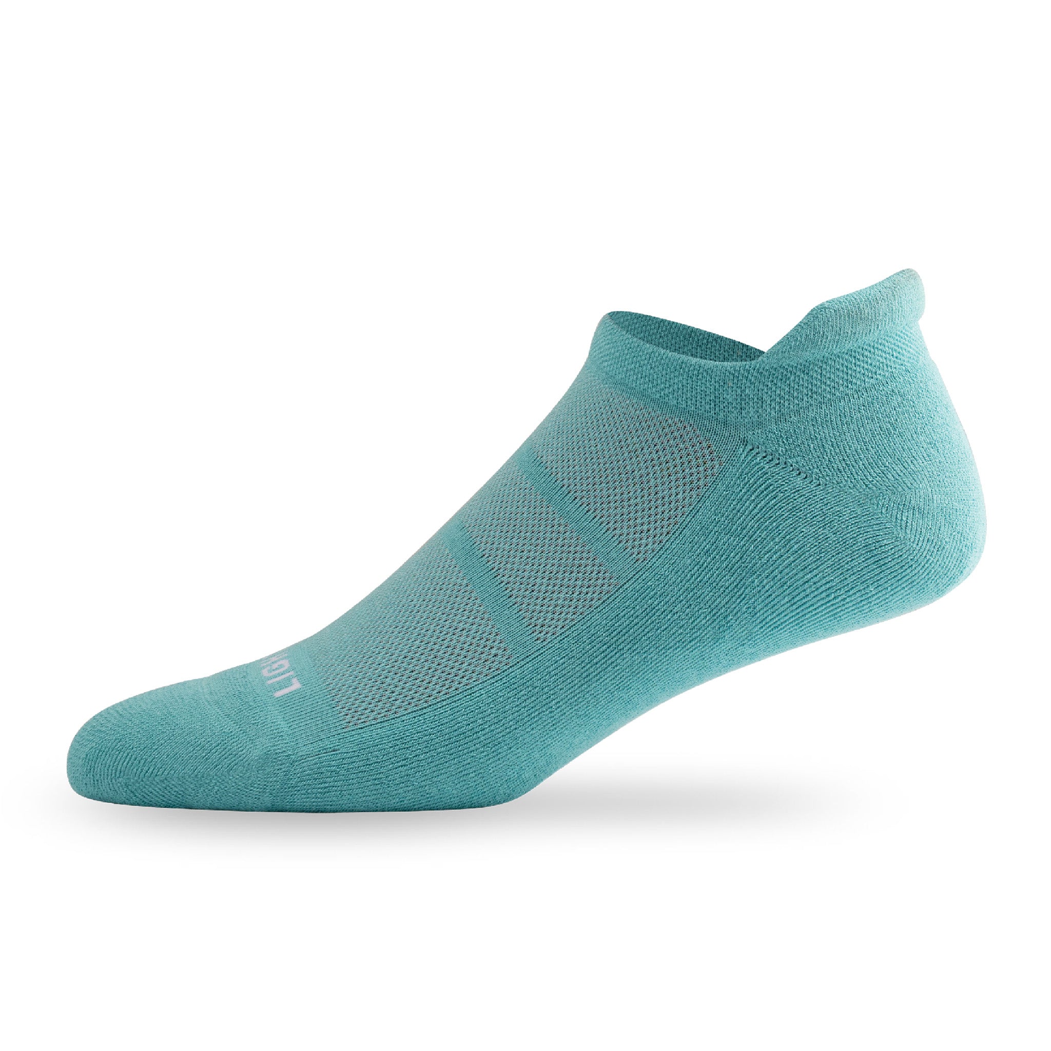 Pair of Lightfeet Comfort Teal Ankle Socks 