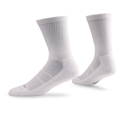 Pair of Lightfeet Comfort White Crew Socks 