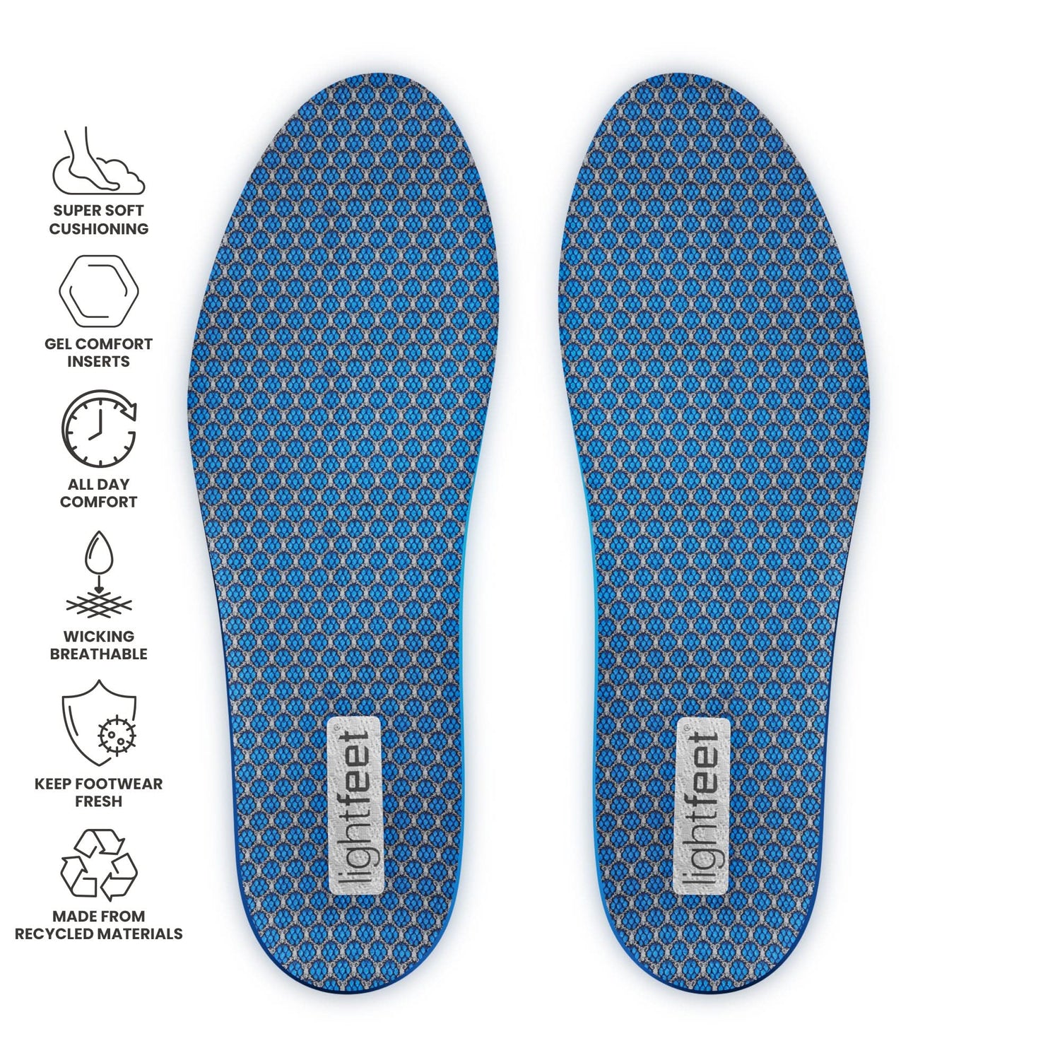 Cushion Comfort Orthotic Insole – Lightfeet AU - Main Image