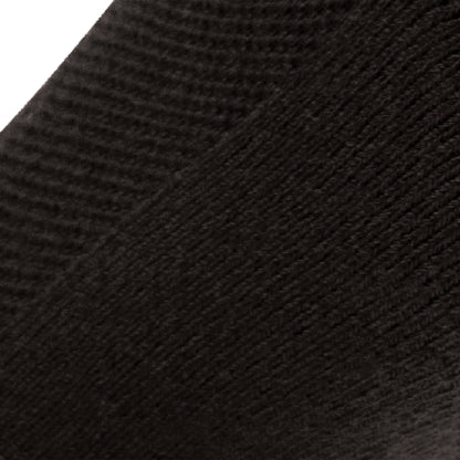 Close up view of mesh on Lightfeet Diabetes lack Mini Crew Sock 