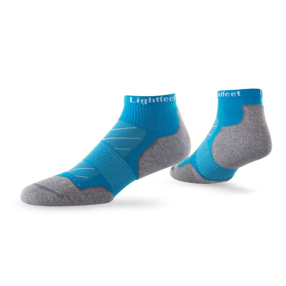 Pair of Lightfeet Evolution Aqua Mini Crew Performance Socks 