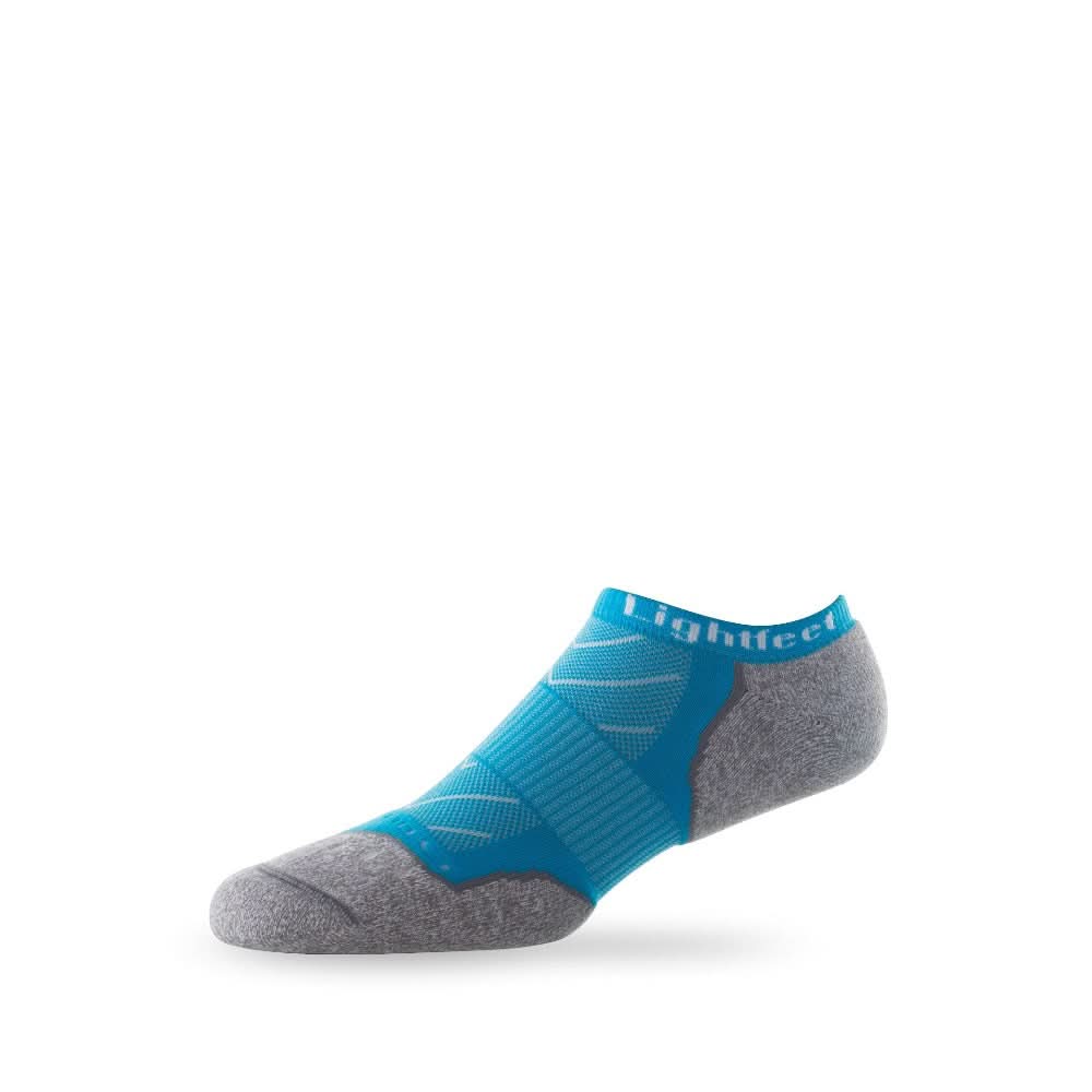 Side view of Lightfeet Evolution Aqua Mini Performance Running Sock 