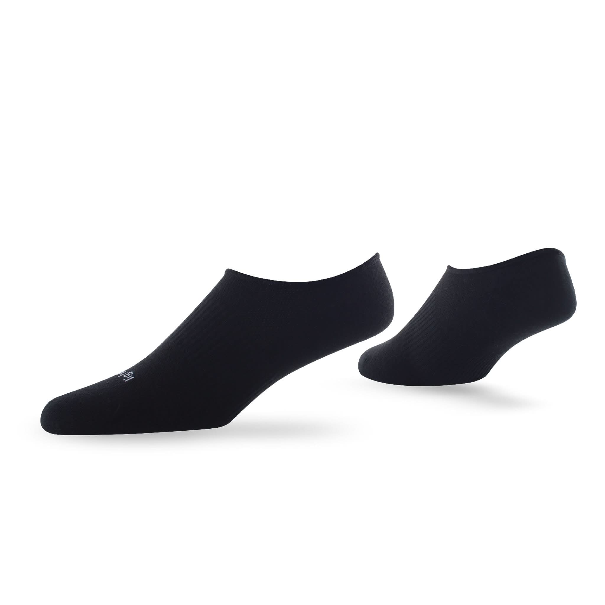 Pair of Lightfeet Invisible Black No Show Sock 