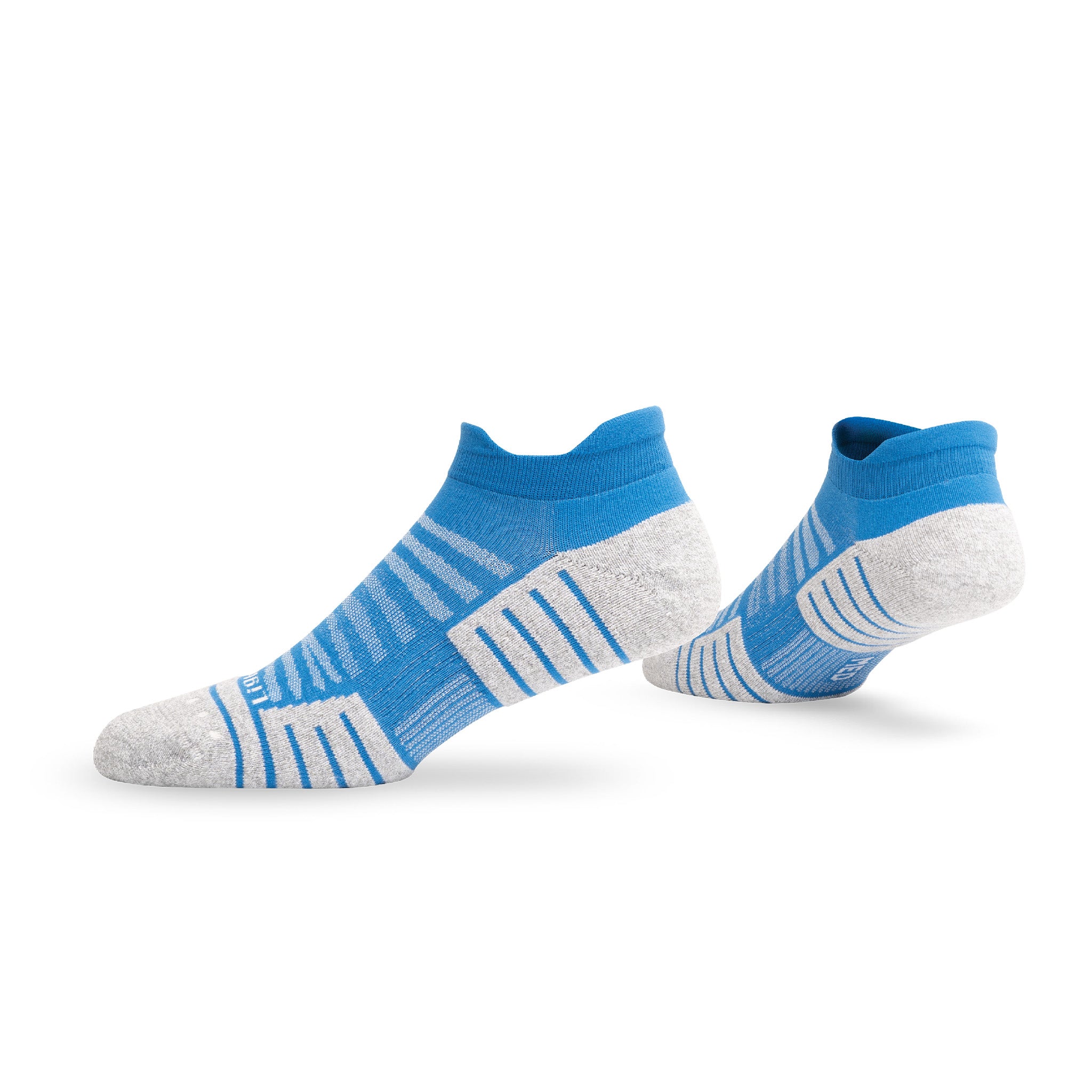 Pair of Lightfeet Performance Blue Ankle Socks 