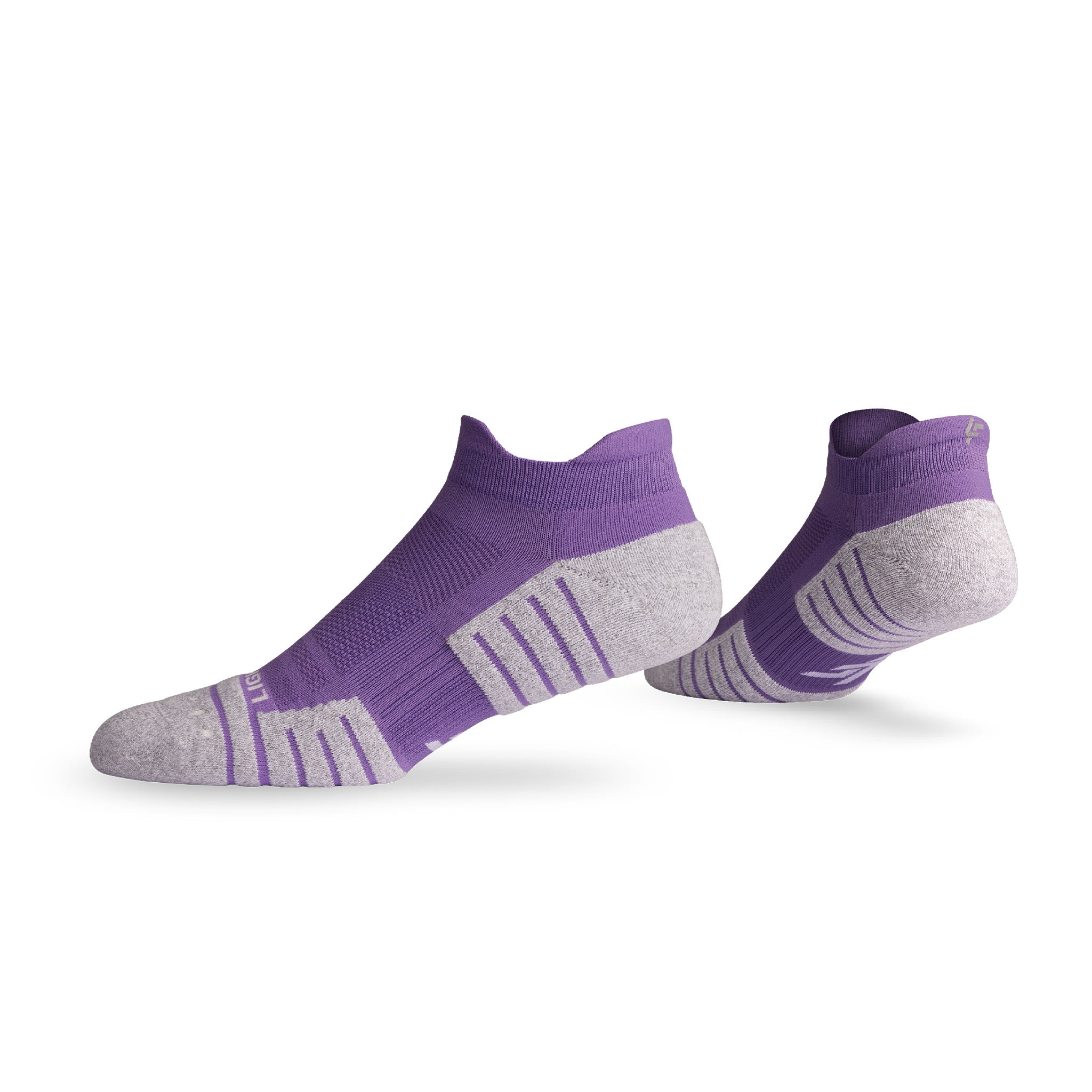 Pair of Lightfeet Performance Violet Ankle Sock 