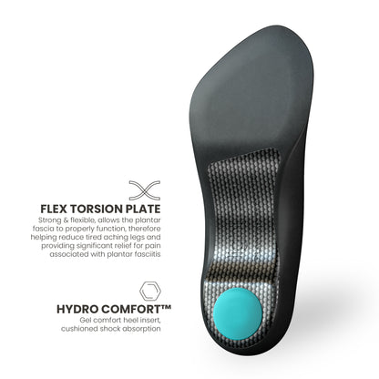 Bottom view of a Lightfeet Plantar Fasciitis Orthotic Insole