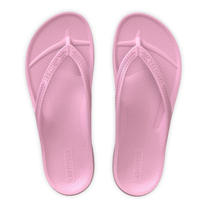 Lightfeet Arch Support Thongs in Soft Pink