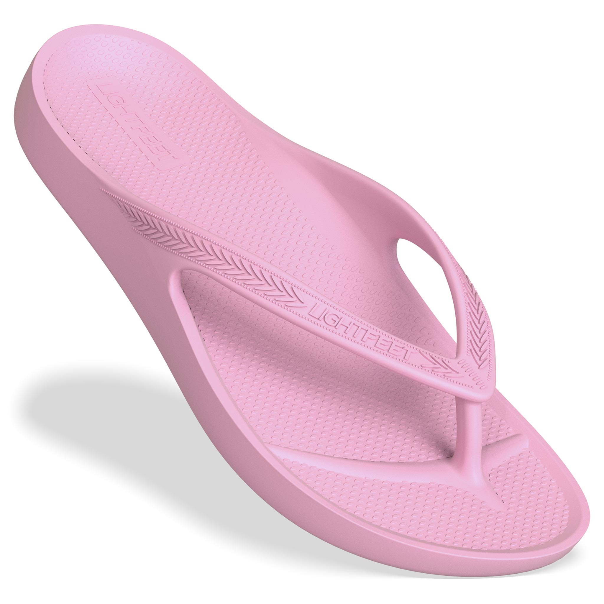 Lightfeet Arch Support Thong in Soft Pink